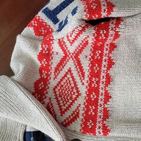 Gap Free Style Shawl Collar Cardigan Sweater Kids Unisex Wool - Picture 2 of 8